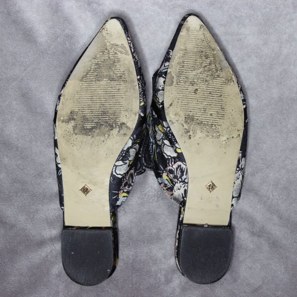 Nanette Lepore Allegra Bow Velvet Mule Slide Sz 7 - Picture 8 of 10